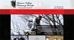 Desktop Screenshot of pioneervalleychimney.com